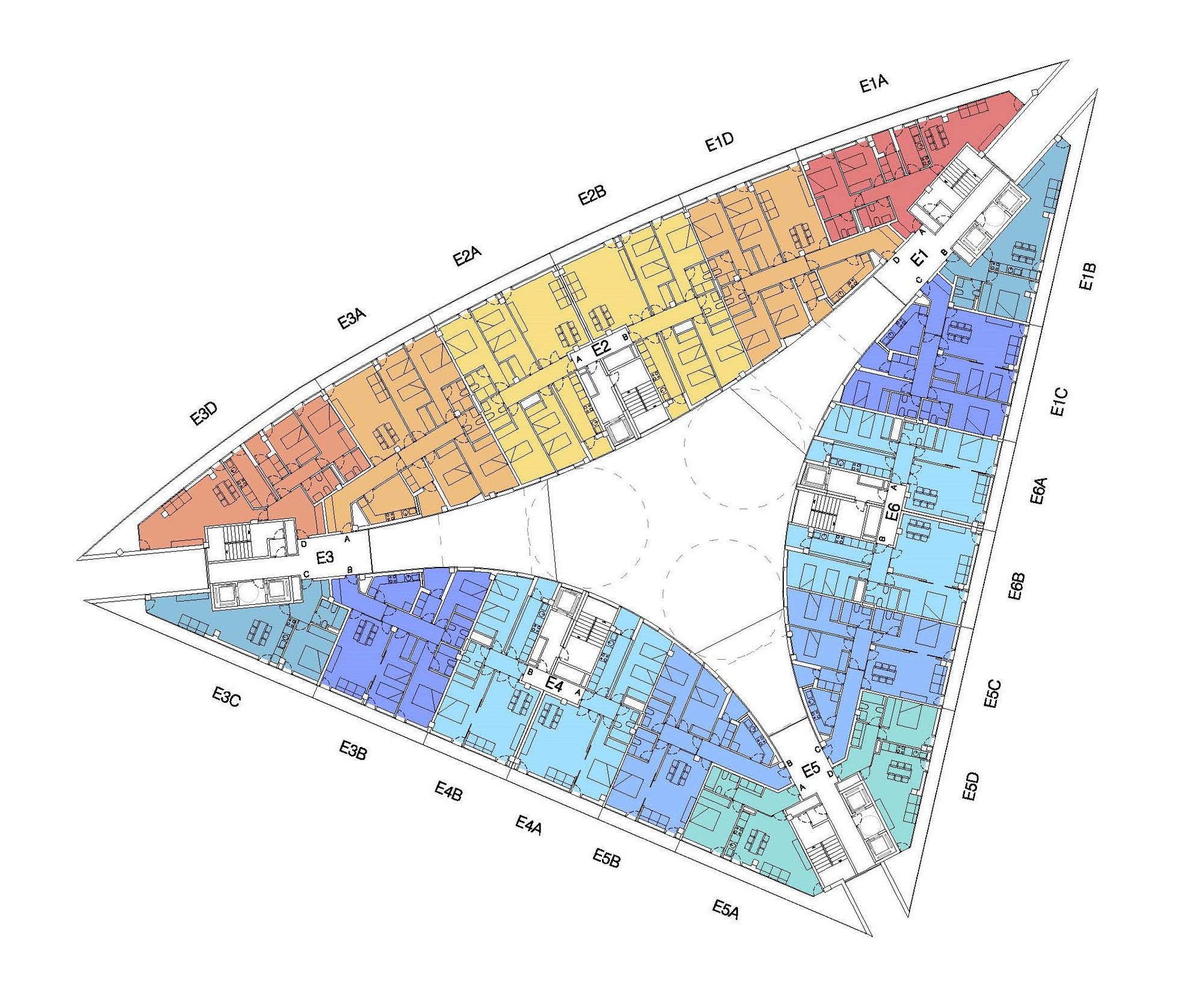 Delineación de planos y supervisión técnica por arquitectos colegiados